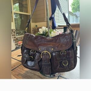 Vintage coach hobo bag
